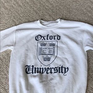OXFORD UNIVERSITY crewneck